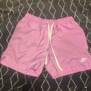 Nike Light Purple Athletic Shorts